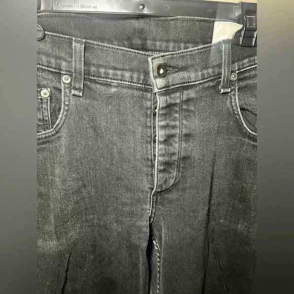 Rag & Bone Standard Issue Fit 1 Extra Slim Black Jean 36 - Picture 4 of 8
